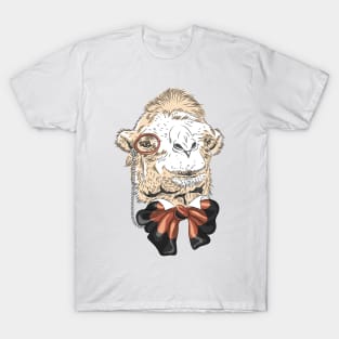 Funny Camel  hipster T-Shirt